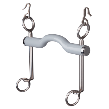 Bocado de doma Beris con paso de lengua ergonómico