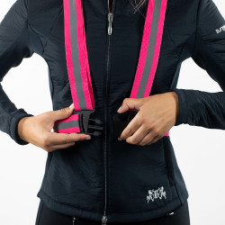 Chaleco ajustable con bandas reflectantes Horze Chaleco ajustable con bandas reflectantes Horze