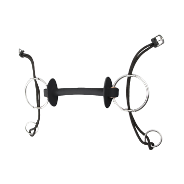 Muserola elevadora Beris Prime Extra suave Negro