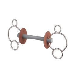 Bocado de equitación Beris 3 anillos Comfort Bocado de equitación Beris 3 anillos Comfort