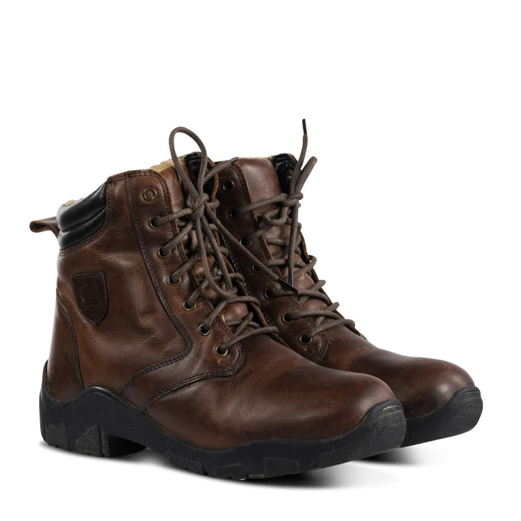 Botines cuero invierno Chamonix mujer Horze