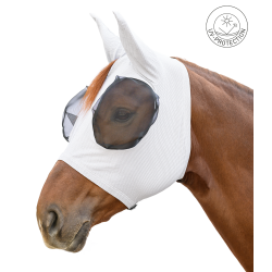 Máscara antimoscas equitación Waldhausen Puck Breath