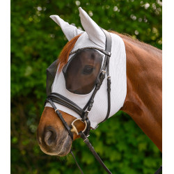 Máscara antimoscas equitación Waldhausen Puck Breath