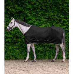 Manta polar para caballo Waldhausen con cinchas cruzadas