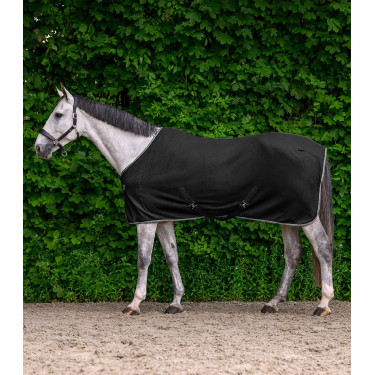 Manta polar para caballo Waldhausen con cinchas cruzadas
