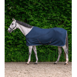 Manta polar para caballo Waldhausen con cinchas cruzadas