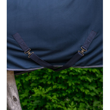 Manta polar para caballo Waldhausen con cinchas cruzadas