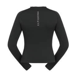 Camiseta técnica ELT de malla 3D Richmond de manga larga para mujer Negro