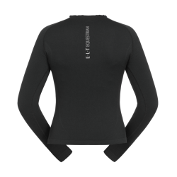 Camiseta técnica ELT de malla 3D Richmond de manga larga para mujer Negro