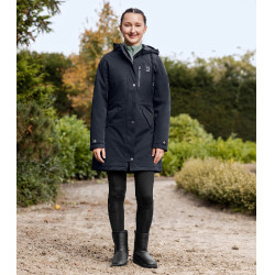 Parka técnica de equitación ELT Ava para niño/a Azul profundo