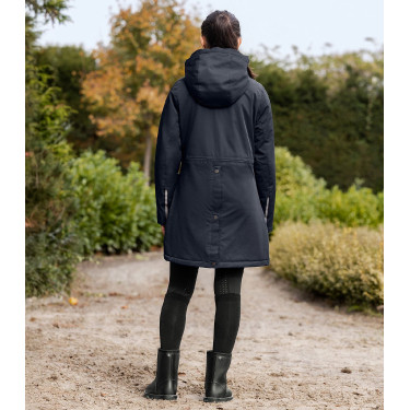 Parka técnica de equitación ELT Ava para niño/a Azul profundo