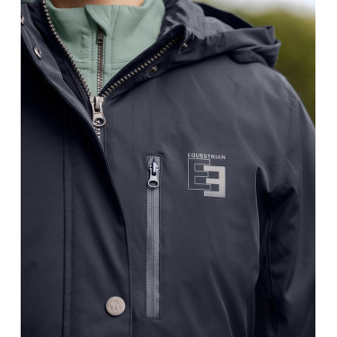 Parka técnica de equitación ELT Ava para niño/a Azul profundo