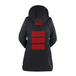 Parka calefactable ELT Comfort Heart Negro