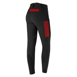 Pantalón de equitación calefactable ELT Comfort Heart para mujer Negro Pantalón de equitación calefactable ELT Comfort Heart para mujer Negro