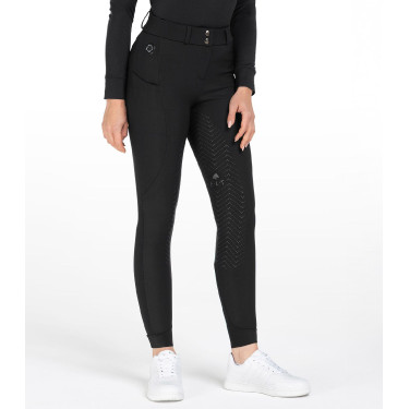 Pantalón de equitación calefactable ELT Comfort Heart para mujer Negro Pantalón de equitación calefactable ELT Comfort Heart para mujer Negro