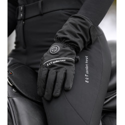 Pantalón de equitación calefactable ELT Comfort Heart para mujer Negro Pantalón de equitación calefactable ELT Comfort Heart para mujer Negro