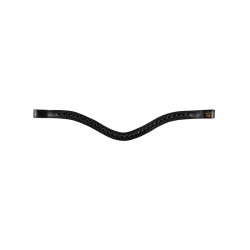 Brida de equitación Waldhausen S-Line Blackshine pull back
