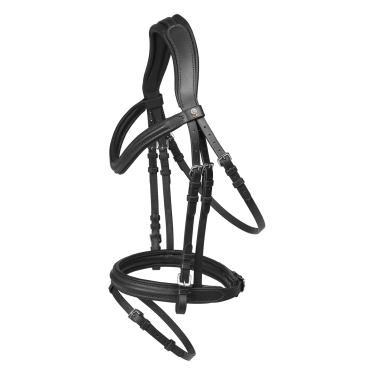 Brida Waldhausen X-Line London muserola combinada Negro