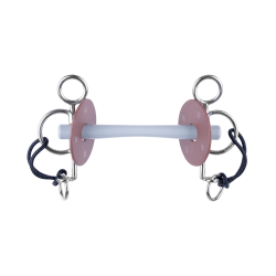Pelham de equitación Beris barra confort fina 15 mm