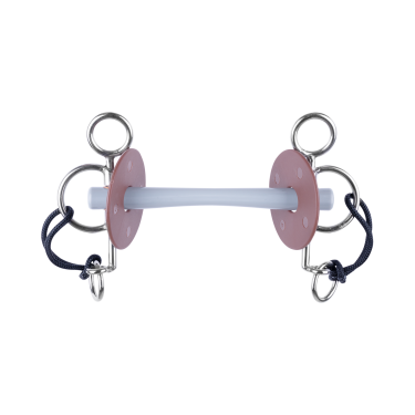 Pelham de equitación Beris barra confort fina 15 mm