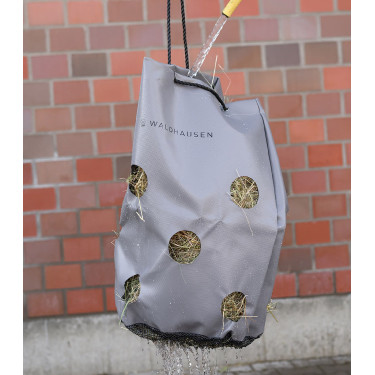 Bolsa heno equitación Waldhausen con fondo de malla