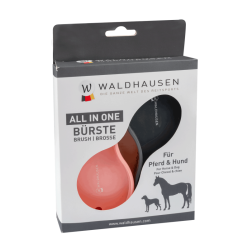 Cepillo equitación Waldhausen 2 en 1 para caballos