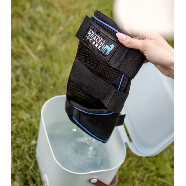 Gueteras Waldhausen Health + Care Ice Layer por 2 Negro