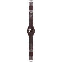 Cinchón de montura Waldhausen de cuero Castaño Marr&amp;amp;amp;oacute;n