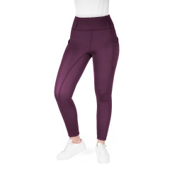 Legging Je t'aime EQUITHÈME - Neva Ciruela Violeta Legging Je t'aime EQUITHÈME - Neva Ciruela Violeta