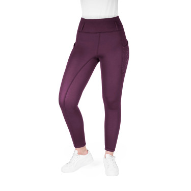 Legging Je t'aime EQUITHÈME - Neva Ciruela Violeta Legging Je t'aime EQUITHÈME - Neva Ciruela Violeta