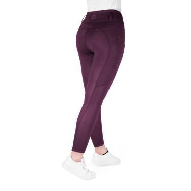 Legging Je t'aime EQUITHÈME - Neva Ciruela Violeta Legging Je t'aime EQUITHÈME - Neva Ciruela Violeta