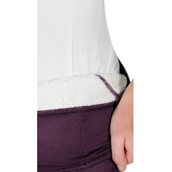 Legging Je t'aime EQUITHÈME - Neva Ciruela Violeta Legging Je t'aime EQUITHÈME - Neva Ciruela Violeta