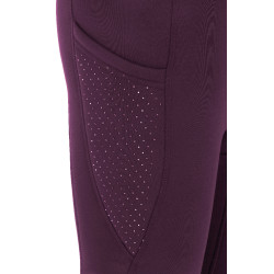 Legging Je t'aime EQUITHÈME - Neva Ciruela Violeta Legging Je t'aime EQUITHÈME - Neva Ciruela Violeta