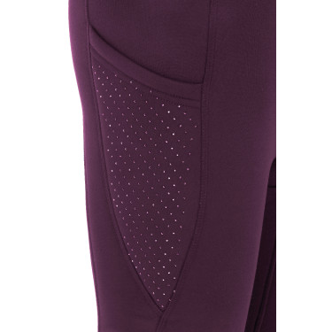 Legging Je t'aime EQUITHÈME - Neva Ciruela Violeta Legging Je t'aime EQUITHÈME - Neva Ciruela Violeta