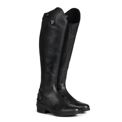 Botas de montar cuero Duvall mujer Horze Negro
