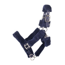 Cabezada Comfort- HKM Azul oscuro