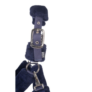 Cabezada Comfort- HKM Azul oscuro