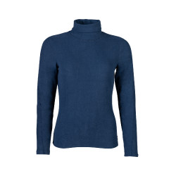 Camiseta de manga larga de cuello alto Eva HKM Azul oscuro