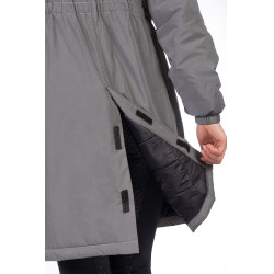 Abrigo de equitación Washington HKM Plateado Gris