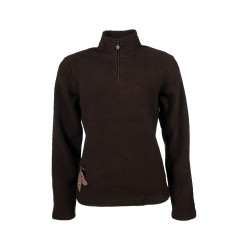 Sudadera polar niños equitación HKM Mia