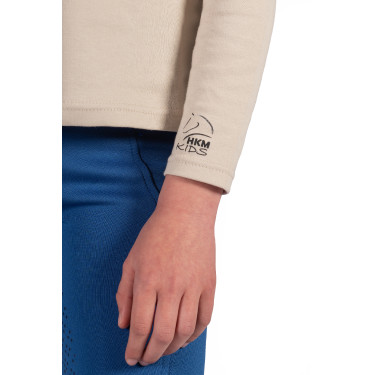 Polo de manga larga Mia HKM Beige Polo de manga larga Mia HKM Beige