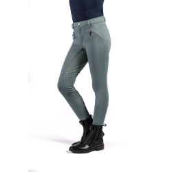 Pantalón Mia con fondo completo de silicona HKM Salvia Violeta