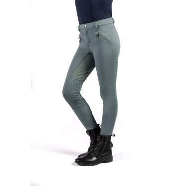 Pantalón Mia con fondo completo de silicona HKM Salvia Violeta