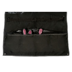Cortina de box Team HKM 130 x 120 cm Negro