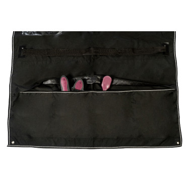 Cortina de box Team HKM 130 x 120 cm Negro