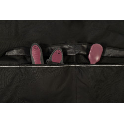 Cortina de box Team HKM 130 x 120 cm Negro
