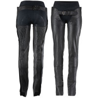 Chaparreras de cuero Blake Horze Horze Negro