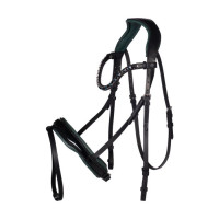 Cabezada Manchester- HKM Negro / azúl