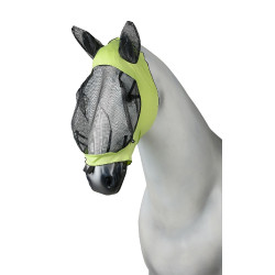 Máscara antimoscas Soft Stretch Horze Verde claro