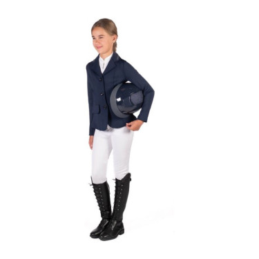 Chaqueta de concurso infantil HKM Amy equitación